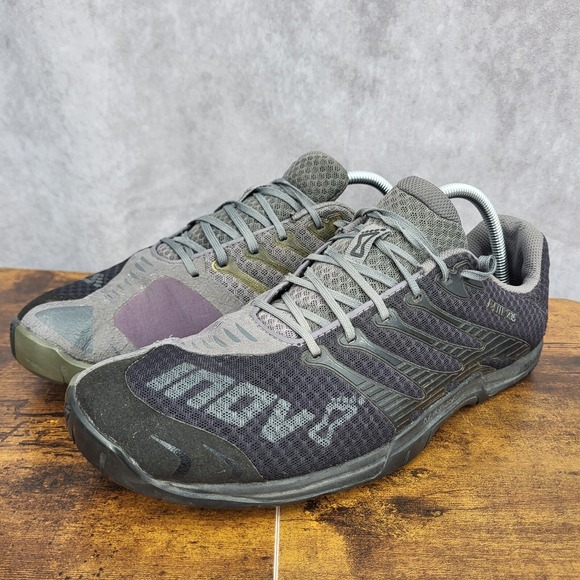 Inov-8 F-Lite 235 Training Shoes Mens 12.5 Black Gray Crossfit Training - Picture 6 of 12